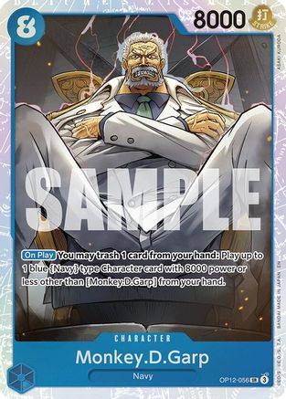 Monkey.D.Garp (OP12-056) [Legacy of the Master] Foil One Piece Single Bandai