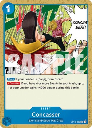 Concasser (OP12-059) [Legacy of the Master] One Piece Single Bandai