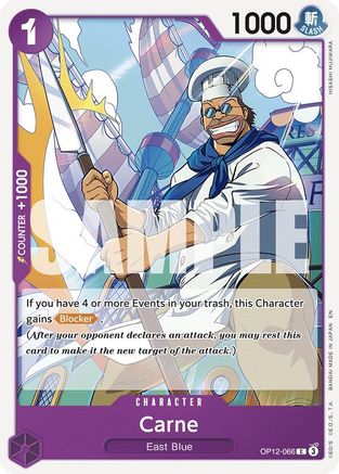 Carne (OP12-066) [Legacy of the Master] One Piece Single Bandai
