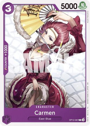 Carmen (OP12-067) [Legacy of the Master] One Piece Single Bandai