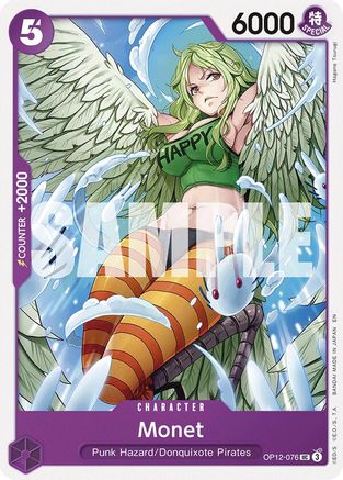 Monet (OP12-076) [Legacy of the Master] One Piece Single Bandai