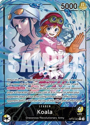 Koala (081) (Alternate Art) (OP12-081) [Legacy of the Master] Foil One Piece Single Bandai