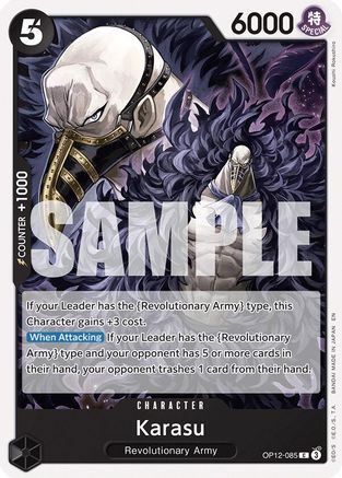 Karasu (OP12-085) [Legacy of the Master] One Piece Single Bandai