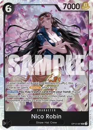 Nico Robin (OP12-087) [Legacy of the Master] Foil One Piece Single Bandai