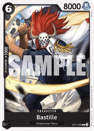 Bastille (OP12-088) [Legacy of the Master] One Piece Single Bandai