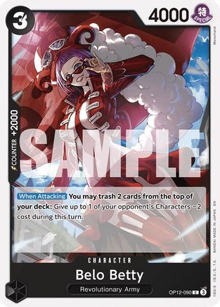Belo Betty (OP12-090) [Legacy of the Master] One Piece Single Bandai