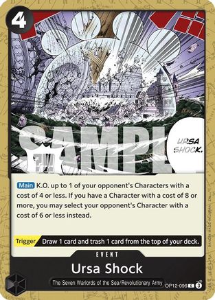 Ursa Shock (OP12-096) [Legacy of the Master] One Piece Single Bandai