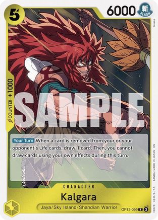 Kalgara (OP12-099) [Legacy of the Master] Foil One Piece Single Bandai