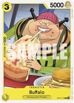 Buffalo (OP12-110) [Legacy of the Master] One Piece Single Bandai