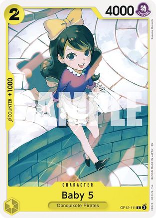 Baby 5 (111) (OP12-111) [Legacy of the Master] One Piece Single Bandai