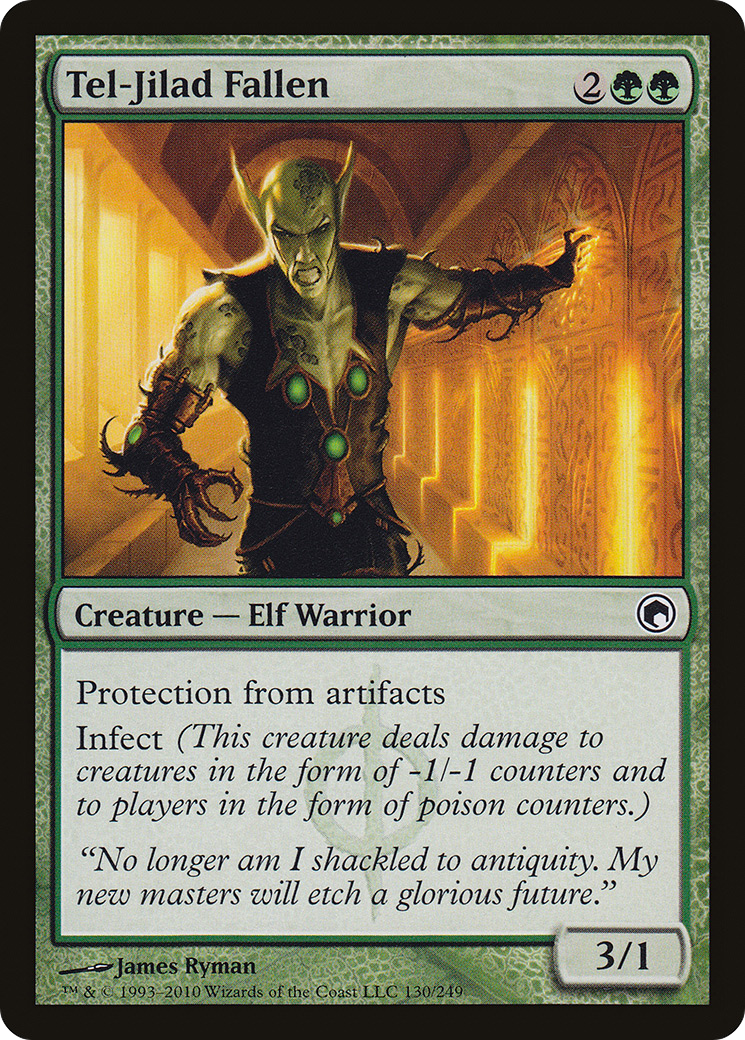 Tel-Jilad Fallen (SOM-130) [Scars of Mirrodin] MTG Single Wizards of the Coast