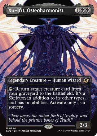 Xu-Ifit, Osteoharmonist (Borderless) (EOE-294) [Edge of Eternities] MTG Single Wizards of the Coast