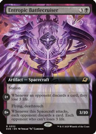 Entropic Battlecruiser (EOE-332) [Edge of Eternities] Foil MTG Single Wizards of the Coast