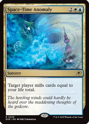 Space-Time Anomaly (EOE-229) [Edge of Eternities] Foil MTG Single Wizards of the Coast