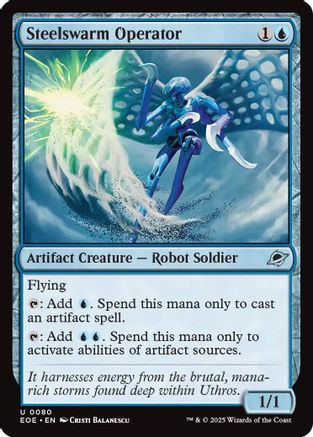 Steelswarm Operator (EOE-080) [Edge of Eternities] MTG Single Wizards of the Coast