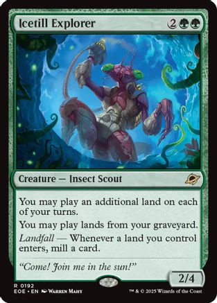 Icetill Explorer (EOE-192) [Edge of Eternities] Foil MTG Single Wizards of the Coast