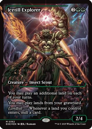 Icetill Explorer (Showcase) (EOE-362) [Edge of Eternities] Foil MTG Single Wizards of the Coast