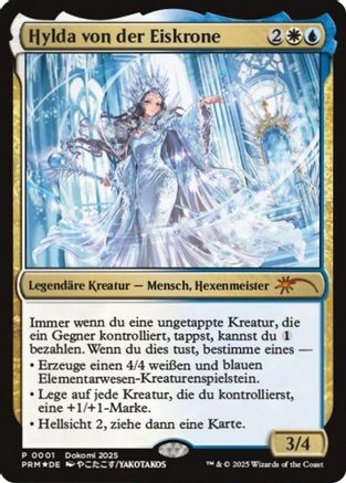 Hylda of the Icy Crown (German) (UMP-001) [Misc] Unique and Miscellaneous Promos Foil MTG Single Wizards of the Coast