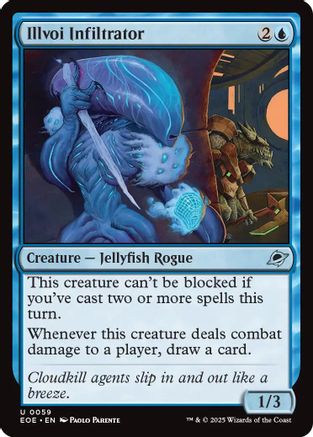 Illvoi Infiltrator (EOE-059) [Edge of Eternities] Foil MTG Single Wizards of the Coast