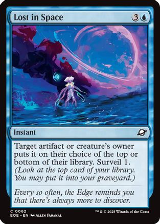 Lost In Space (EOE-062) [Edge of Eternities] MTG Single Wizards of the Coast
