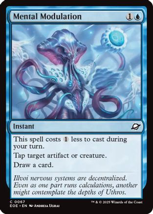 Mental Modulation (EOE-067) [Edge of Eternities] Foil MTG Single Wizards of the Coast