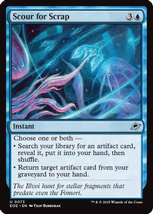 Scour for Scrap (EOE-073) [Edge of Eternities] Foil MTG Single Wizards of the Coast