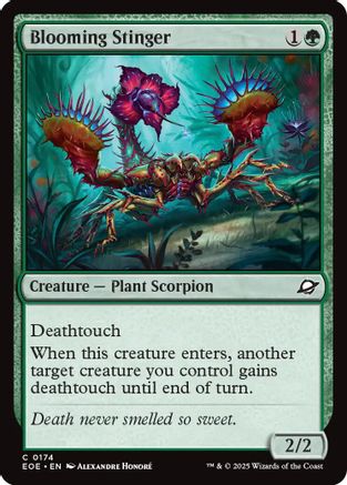 Blooming Stinger (EOE-174) [Edge of Eternities] MTG Single Wizards of the Coast