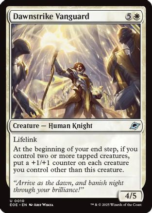 Dawnstrike Vanguard (EOE-010) [Edge of Eternities] MTG Single Wizards of the Coast