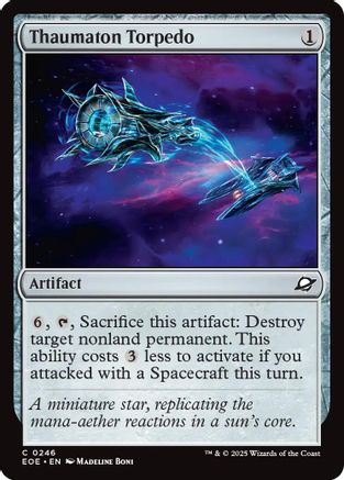 Thaumaton Torpedo (EOE-246) [Edge of Eternities] MTG Single Wizards of the Coast