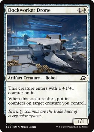 Dockworker Drone (EOE-011) [Edge of Eternities] Foil MTG Single Wizards of the Coast
