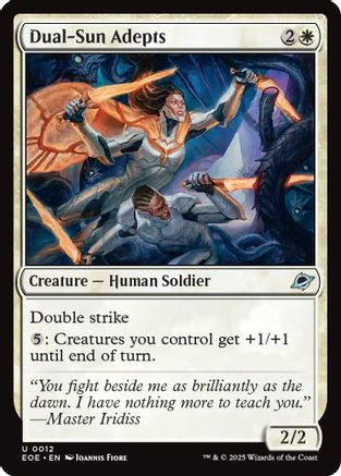 Dual-Sun Adepts (EOE-012) [Edge of Eternities] Foil MTG Single Wizards of the Coast