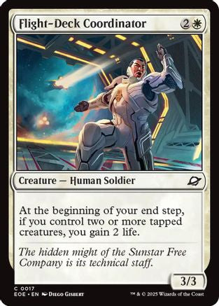 Flight-Deck Coordinator (EOE-017) [Edge of Eternities] Foil MTG Single Wizards of the Coast