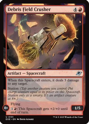 Debris Field Crusher (EOE-131) [Edge of Eternities] Foil MTG Single Wizards of the Coast