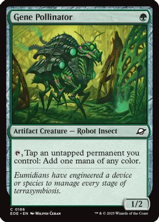 Gene Pollinator (EOE-186) [Edge of Eternities] Foil MTG Single Wizards of the Coast