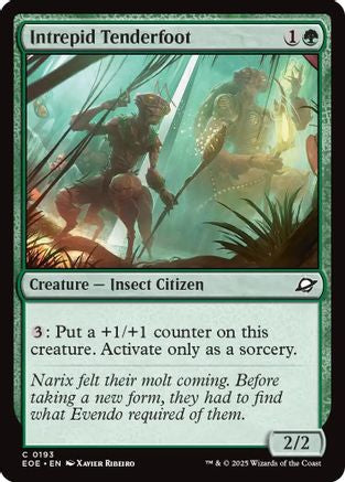 Intrepid Tenderfoot (EOE-193) [Edge of Eternities] MTG Single Wizards of the Coast
