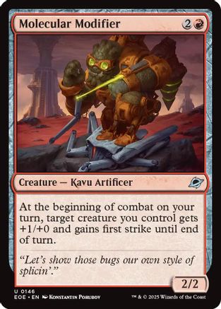 Molecular Modifier (EOE-146) [Edge of Eternities] MTG Single Wizards of the Coast