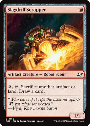 Slagdrill Scrapper (EOE-160) [Edge of Eternities] MTG Single Wizards of the Coast