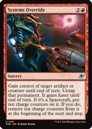 Systems Override (EOE-161) [Edge of Eternities] MTG Single Wizards of the Coast