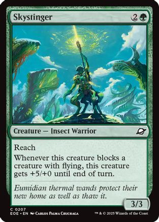 Skystinger (EOE-207) [Edge of Eternities] Foil MTG Single Wizards of the Coast