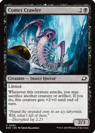 Comet Crawler (EOE-092) [Edge of Eternities] MTG Single Wizards of the Coast