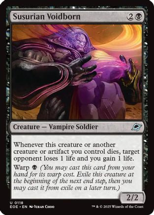 Susurian Voidborn (EOE-118) [Edge of Eternities] Foil MTG Single Wizards of the Coast