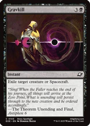 Gravkill (EOE-103) [Edge of Eternities] MTG Single Wizards of the Coast