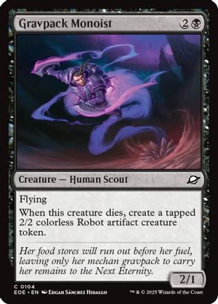 Gravpack Monoist (EOE-104) [Edge of Eternities] MTG Single Wizards of the Coast