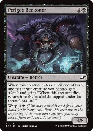 Perigee Beckoner (EOE-112) [Edge of Eternities] MTG Single Wizards of the Coast