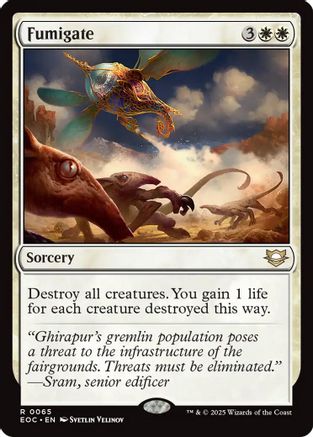 Fumigate (EOC-065) [Commander: Edge of Eternities] MTG Single Wizards of the Coast