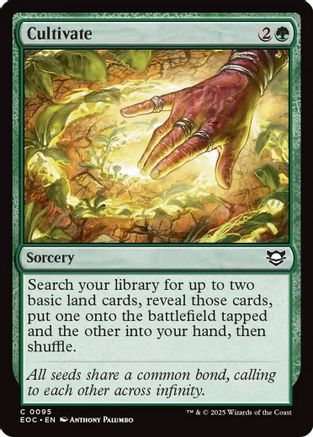Cultivate (EOC-095) [Commander: Edge of Eternities] MTG Single Wizards of the Coast