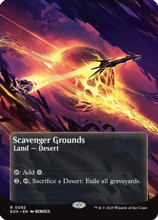 Scavenger Grounds (0082) (Borderless) (EOS-082) [Edge of Eternities: Stellar Sights] MTG Single Wizards of the Coast