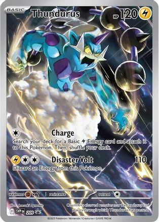 Thundurus - 209 (209) Holofoil [Promos: SV Promo Cards] Pokemon Single Pokémon