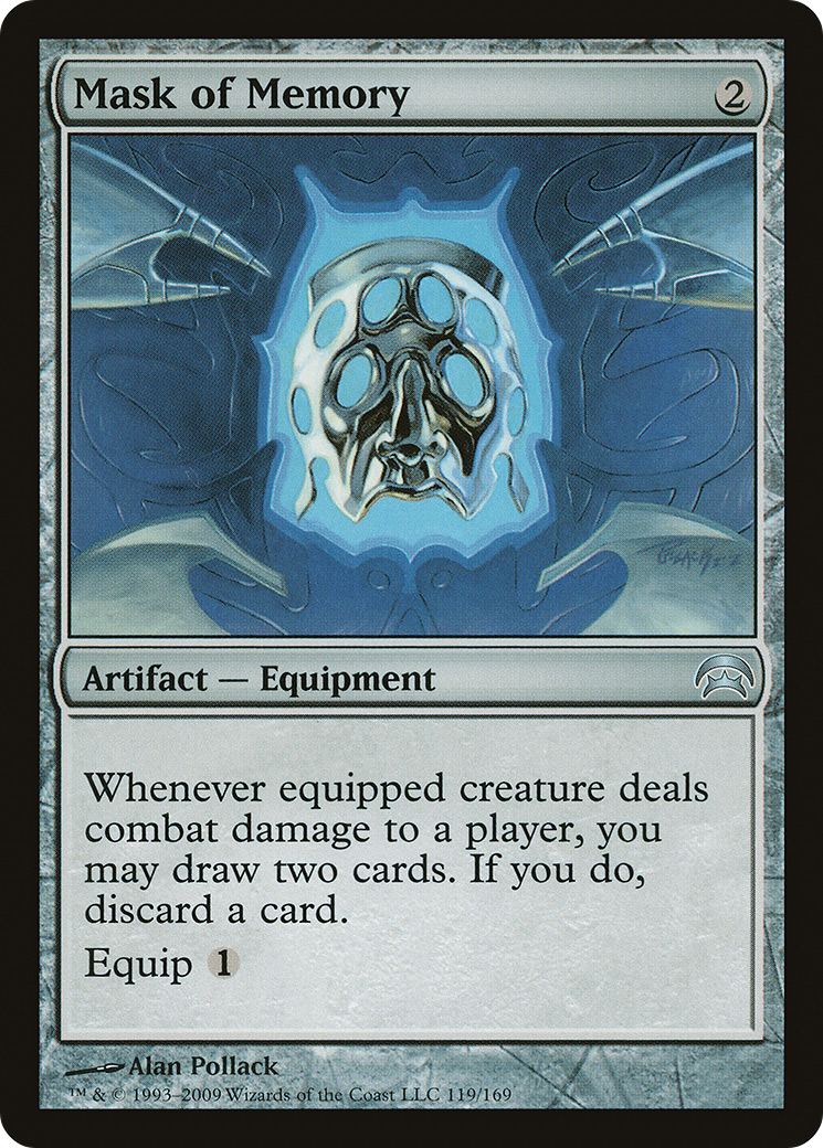 Mask of Memory (HOP-119) [Misc] Planechase MTG Single Wizards of the Coast