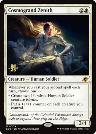 Cosmogrand Zenith (PRE-009) [Prerelease Cards] Foil MTG Single Wizards of the Coast